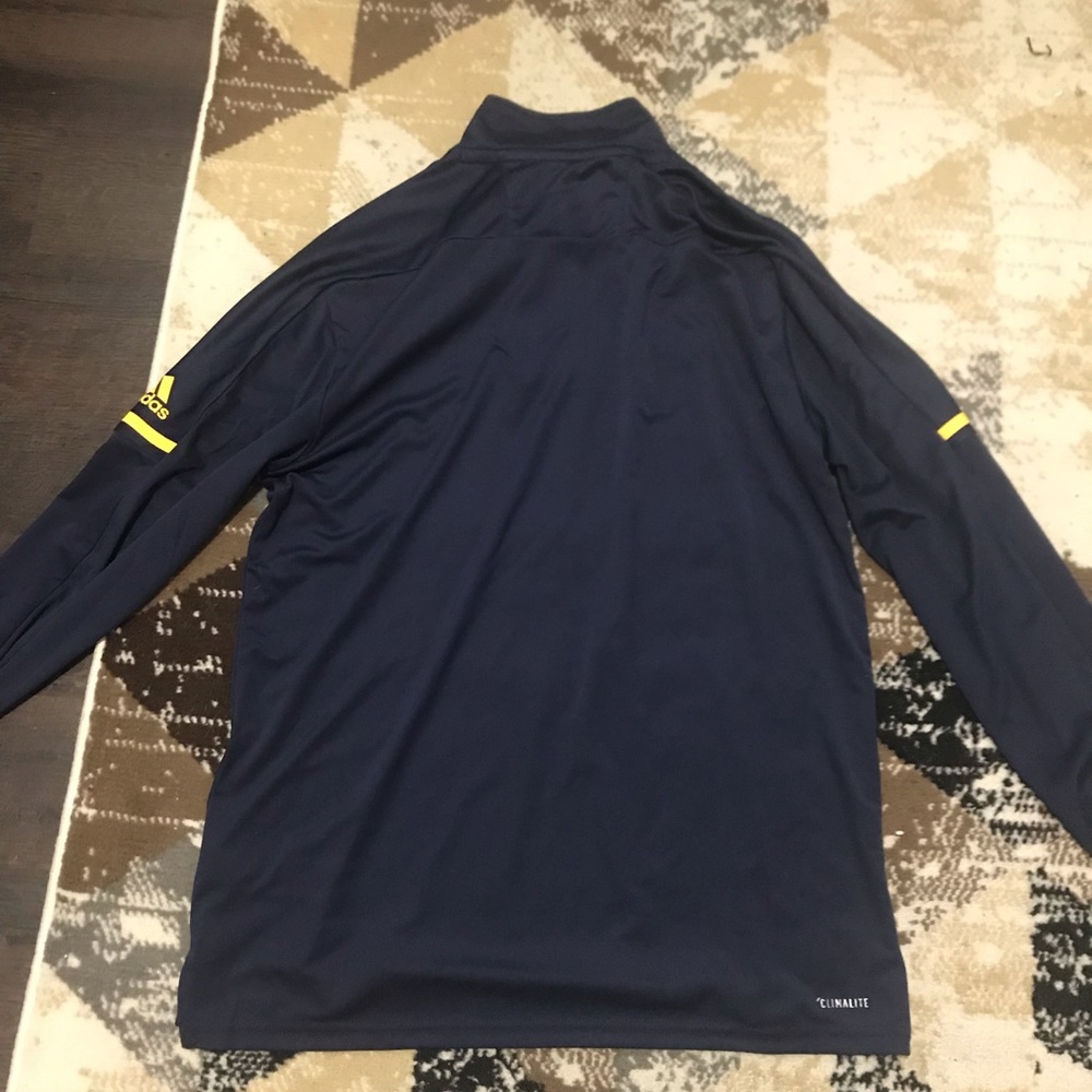 NHL Blues long sleeve 1/4 zip up - Picture 6 of 6